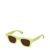 Jacquemus Yellow Acetate Sunglasses -   -  Jacquemus.